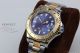 Perfect Replica GM Factory Rolex Yacht-Master 904L Gold Case Blue Face 40mm Men's Watch (2)_th.jpg